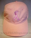 "Pretty In Pink" Pink Ribbon Baseball Cap Hat