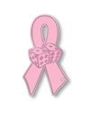 Dice Pink Ribbon pin