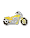 Motorcycle Yellow Ribbon Pin
