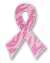 A Ribbon Tiger Pink Ribbon Pin