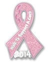 2014 Walk Pink Ribbon Pin 