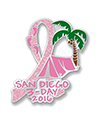 San Diego 3-Day 2016 Pink Ribbon Pin 