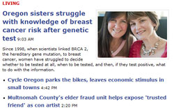 Oregonian : Courtney Zinszer