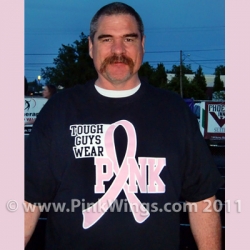 Tough Guys Wear Pink T-Shirt