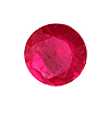 July birthstone CZ: Ruby