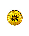 November Birthstone CZ : Yellow Citrine