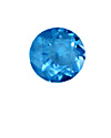 December Birthston CZ: Blue Topaz