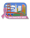 San Francisco State Walk Pink Ribbon Pin