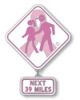 Next 39 Miles Pink Ribbon Pin for Avon Walkers