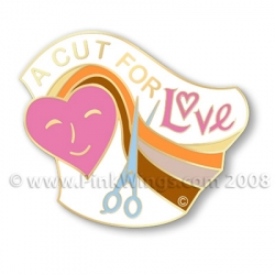 A Cut for Love Pin