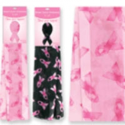 Pink Ribbon Scarf