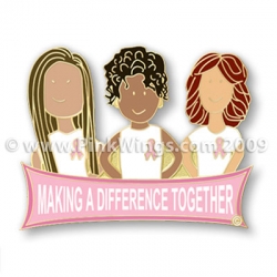Making A Difference Diversity Pin