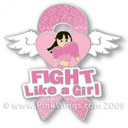 Fight Like a Girl Temporary Tattoo