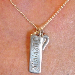 Sterling Silver Survivor Necklace