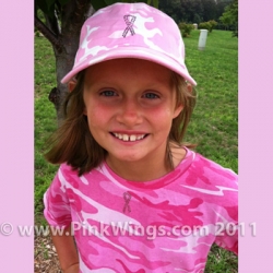 Children's Pink Ribbon Camo Shirt