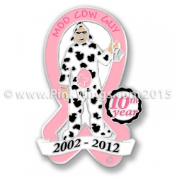 Moo Cow 10th Anniversary Pin