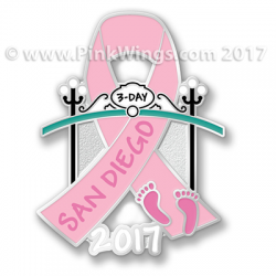 San Diego Walk 2017 Pin