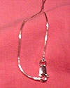 18 sterling silver chain