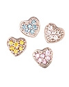 CZ Heart Charms