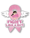 Fight Like a Girl Temporary Tattoo