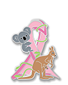 Australia Pink Ribbon Pin