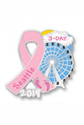 2019 Seattle Great Wheel 3-Day Pink Ribbon Pin