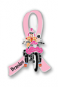 Brandon Motocross Pink Ribbon Pin