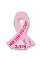 Make Every Step Count 2018 Pink Ribbon Pin