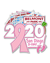 2020 Belmont Park San Diego 3-Day Pink Ribbon Pin